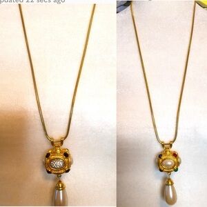 Reversible Gold-tone 30” Necklace